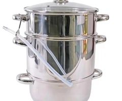 Edelstahl Dampfentsafter (B-Ware) - Gratis Versand