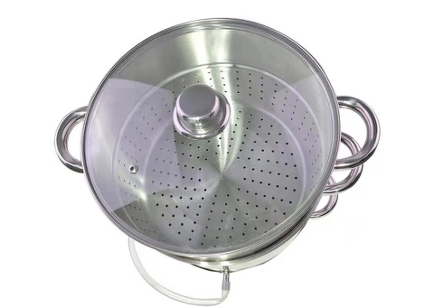 Edelstahl Dampfentsafter (B-Ware) - Gratis Versand - 4/7