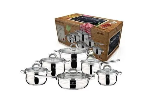 Blaumann 17-teiliges Topfset Edelstahl + Kochbesteck Gourmet Line (B-Ware) - Gratis Versand - 3/3