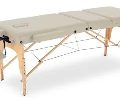 Massageliege 3-Zonen beige (B-Ware) - Gratis Versand